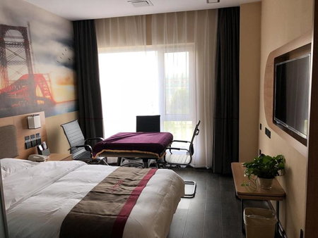 Thank Inn Plus Hotel Hebei Langfang Art Avenue Danfeng Park Exhibition, Langfang, China