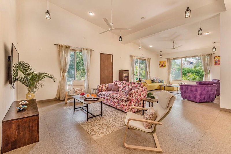 SaffronStays Roselle, Malavli - pet-friendly pool villa with modern interiors, Lonavala, India