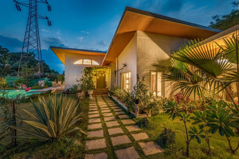 SaffronStays Roselle, Malavli - pet-friendly pool villa with modern interiors, Lonavala, India