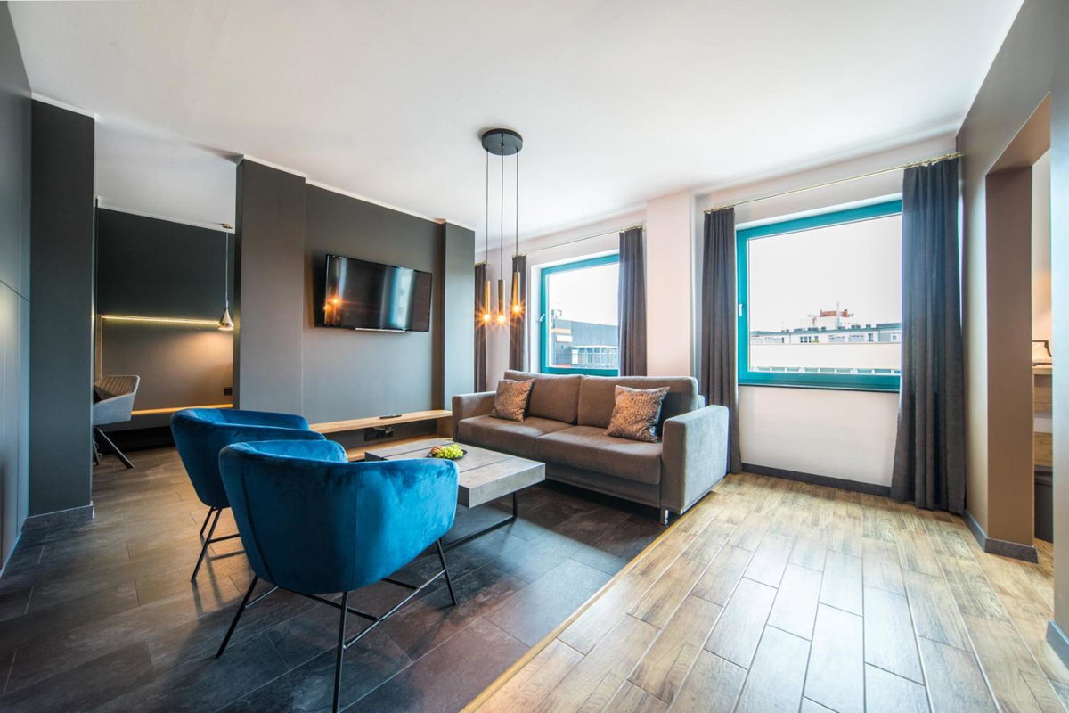 Hotel · Black & White Apartments, Koszalin