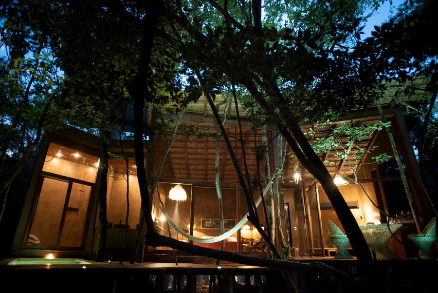 OJO DE ÁRBOL, boutique cabin in the real jungle, Tulum, Mexico