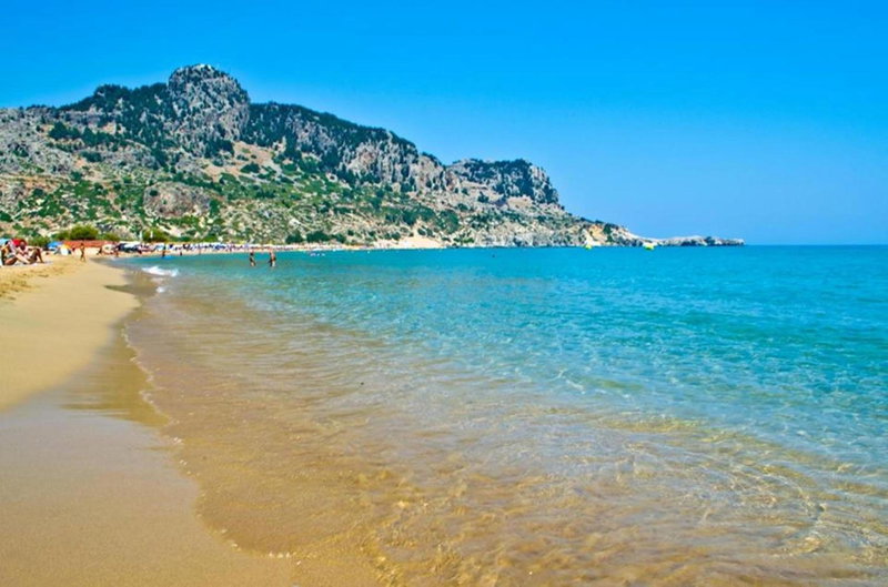 Steve's Beach, Faliraki, Greece