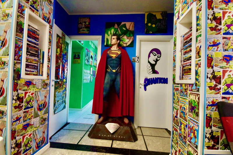 Comics Guesthouse Hostel, Rome, Italy