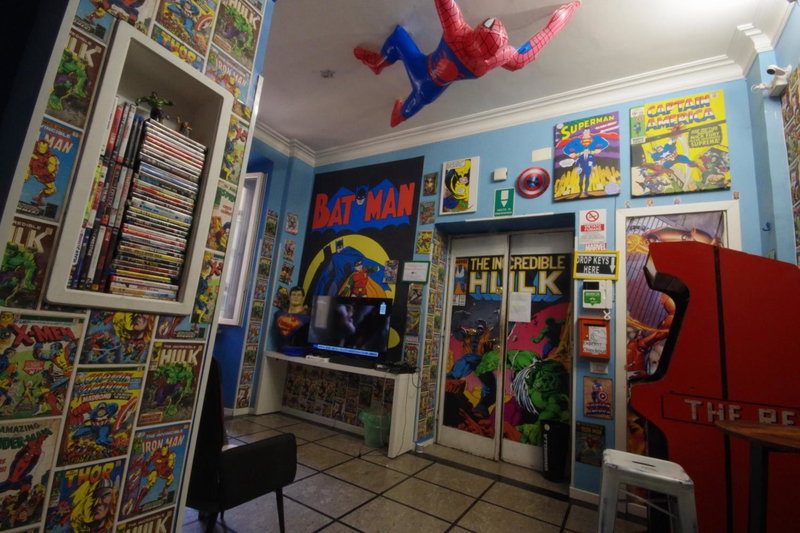 Comics Guesthouse Hostel, Rome, Italy
