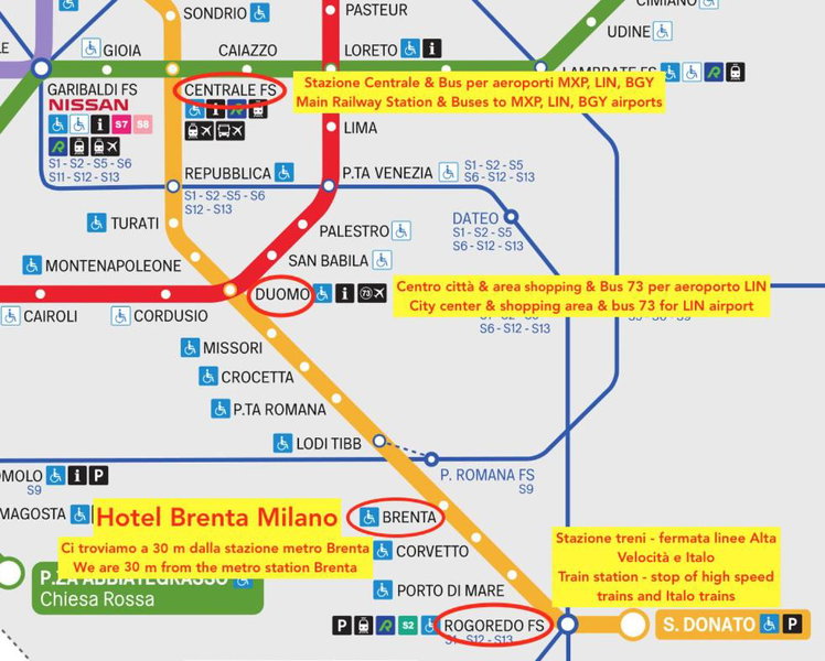 Hotel Brenta Milano, Milan, Italy