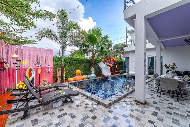 Luxury and Playful 5 Bed Pool Villa - CC, Sattahip, Thailand