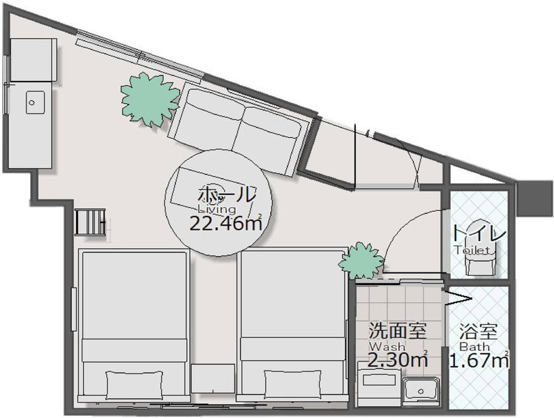 Mcity in Furujima, Naha, Japan