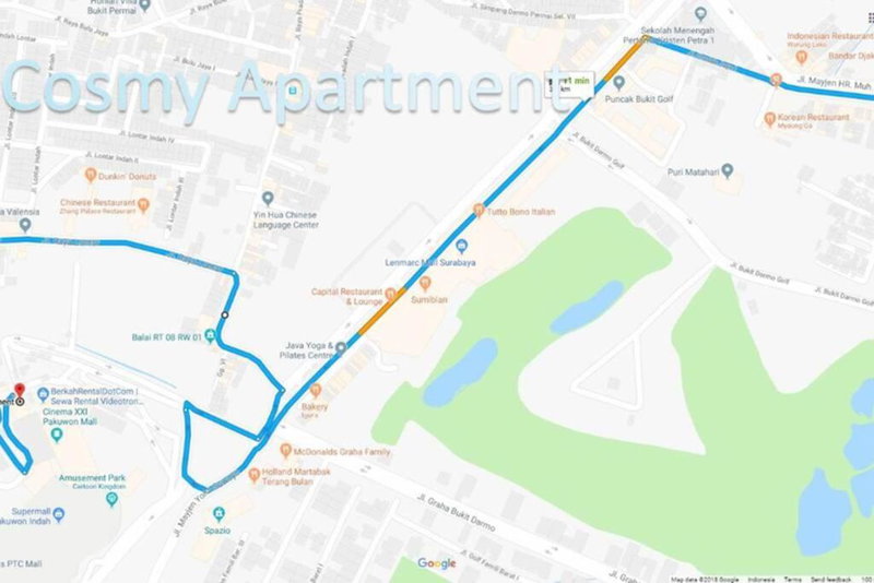 Cosmy Orchard Apartment at Pakuwon Mall with Wifi, Surabaya, Indonesia