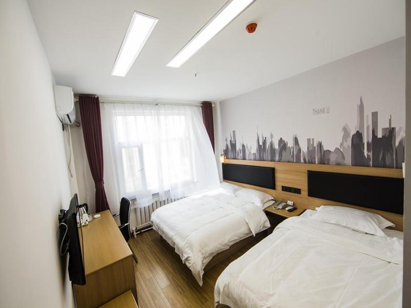 Thank Inn Chain Hotel shandong yantai zhifu district RT-Mart railway station, Yantai, China