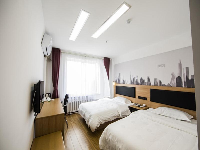 Thank Inn Chain Hotel shandong yantai zhifu district RT-Mart railway station, Yantai, China