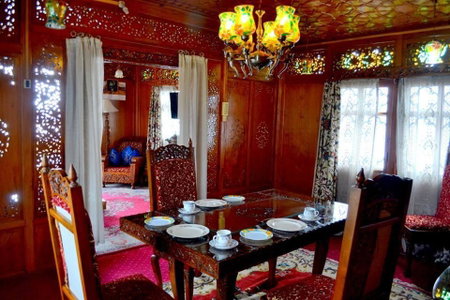 Houseboat Lily of Nageen, Srinagar, India