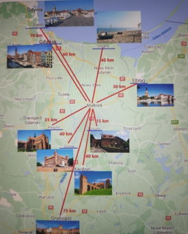Apartament obok Zamku, Malbork, Poland