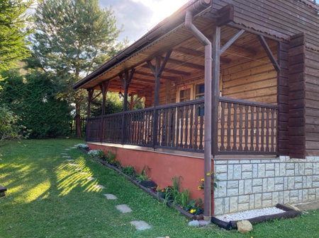 Urocza chata z sauną w bieszczadzkim Parku Krajobrazowym, Bukowiec, Poland