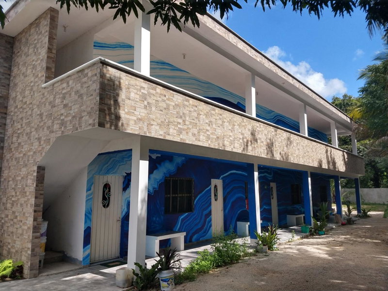 Blue Hotel, Bacalar, Mexico