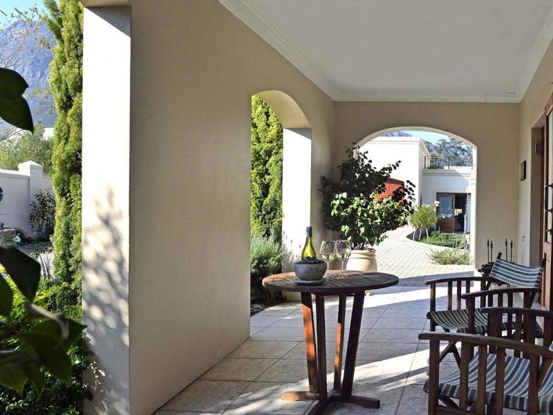 Petit Plaisir is a romantic self-catering cottage on the side of the village no2, Franschhoek, South Africa