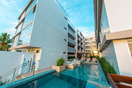 Apartamento Com Jacuzzi na Beira mar de João Pessoa no Branco Haus, João Pessoa, Brazil