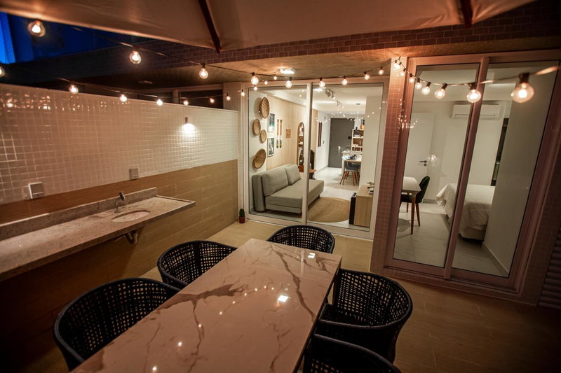 Apartamento Com Jacuzzi na Beira mar de João Pessoa no Branco Haus, João Pessoa, Brazil