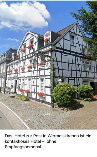 Hotel zur Post Dabringhausen - Quiet Business Hotel near Cologne and Dusseldorf Trade Fairs, Wermelskirchen, Germany