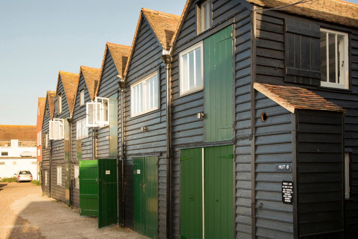 Whitstable Fisherman's Huts, Royaume-Uni