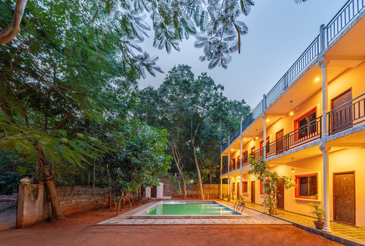 De Jardin Resort Pondicherry with Swimming Pool, India