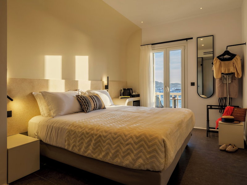 Yalos hotel sunset view, Mykonos, Greece