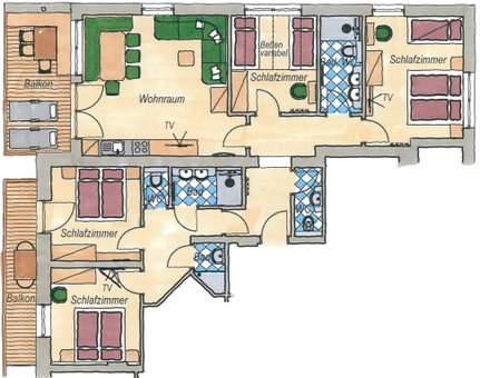 Erlenhof Appartements, Grossarl, Austria