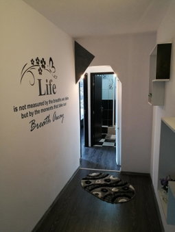 white black rooms, Hunedoara, Romania