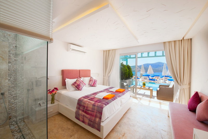 Asfiya Sea View Hotel, Kas, Turkey
