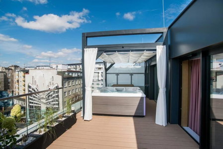 Luksusowy penthouse z jacuzzi i widokiem na morze, Gdynia, Poland