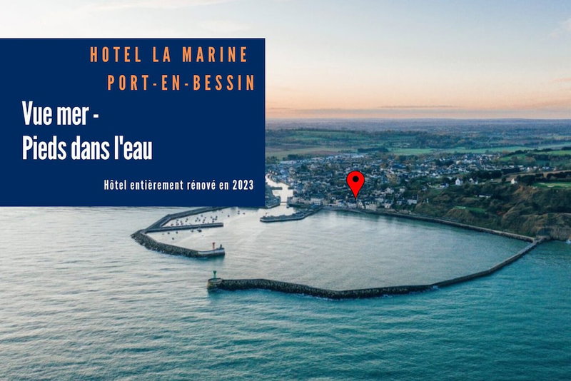 Grand Hôtel de la Marine, Port-en-Bessin-Huppain, France