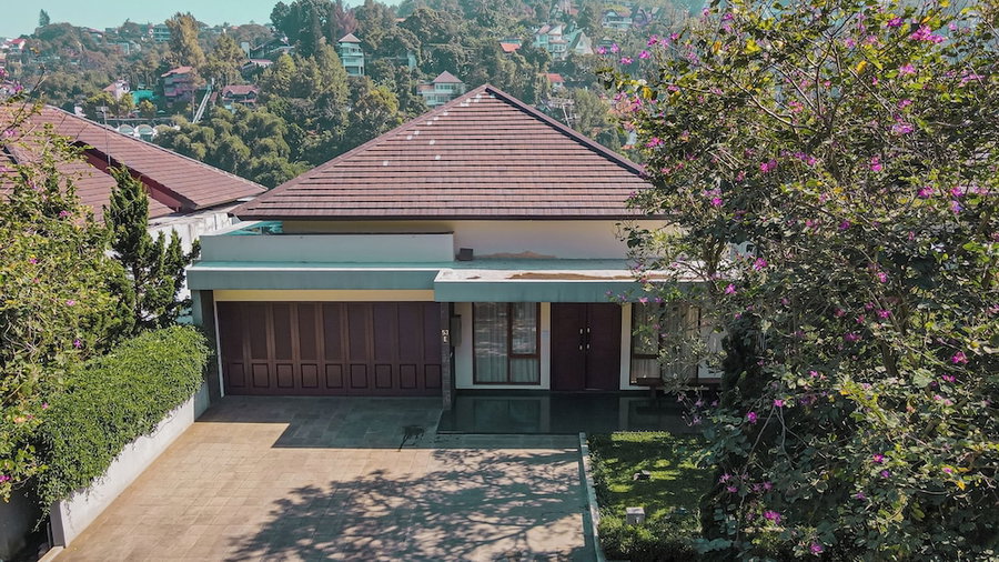 Chamomile Hill View 6BR Villa pool and movie room, Bandung, Indonesia