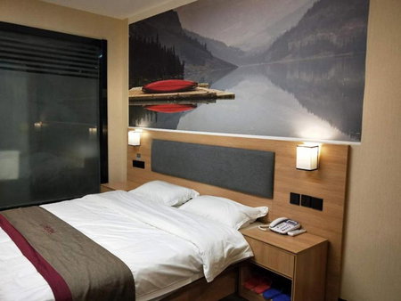 Thank Inn Chain Hotel anhui fuyang funan county department store, Fuyang, China