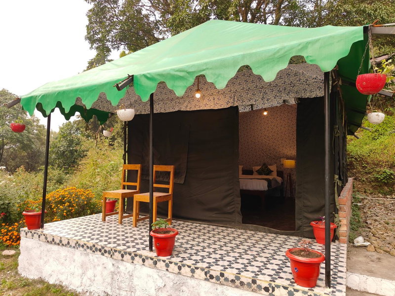 The jungle book by lake & woods, Bhīm Tāl, India