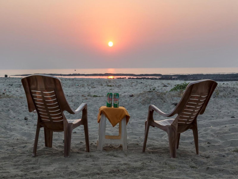 SaffronStays Salt Rim on the Beach, Korlai, Christpāda, India
