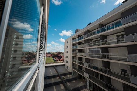 Flat Libertad, 404 A, com vaga de garagem, Pelotas, Brazil