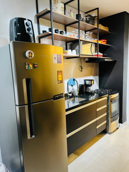 Flat Libertad, 404 A, com vaga de garagem, Pelotas, Brazil
