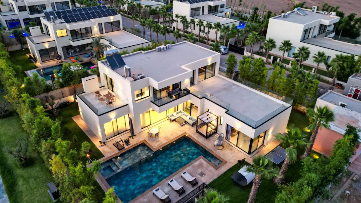 villa white, Morocco