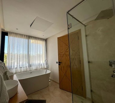 villa white, Marrakech, Morocco