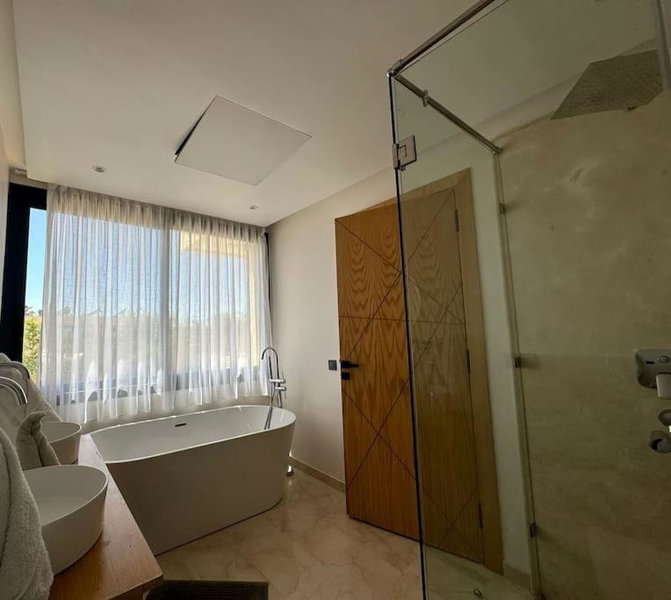 villa white, Marrakech, Morocco