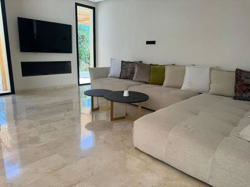 villa white, Marrakech, Morocco