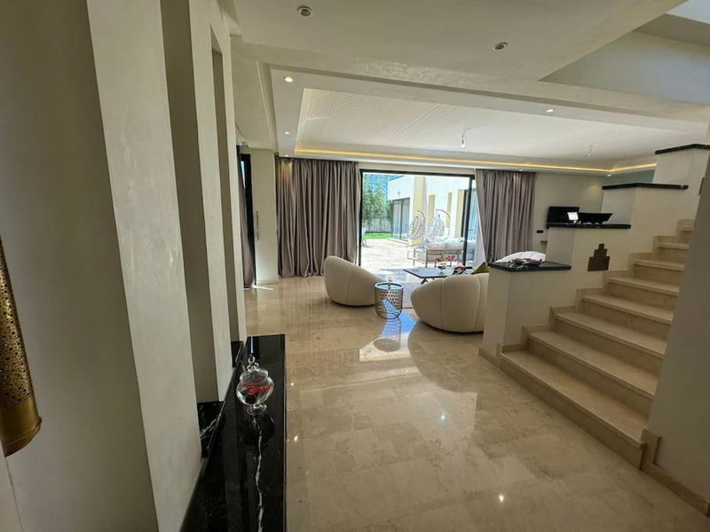 villa white, Marrakech, Morocco