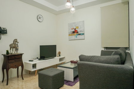 Luxury Design 1BR L'Avenue Apartment near Pancoran, Jakarta, Indonesia