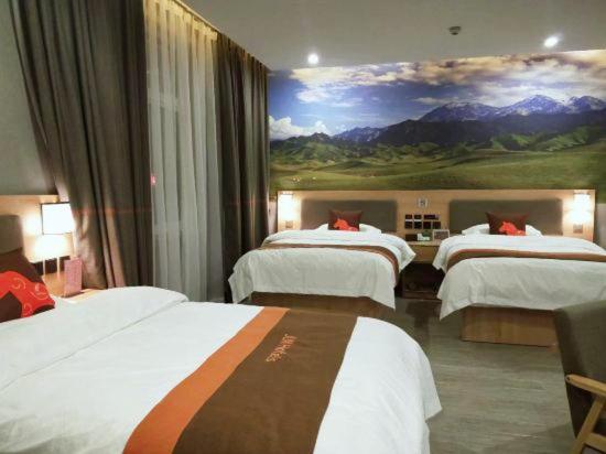 JUN Hotels Gansu Zhangye Linze County Bus Station, Zhangye, China