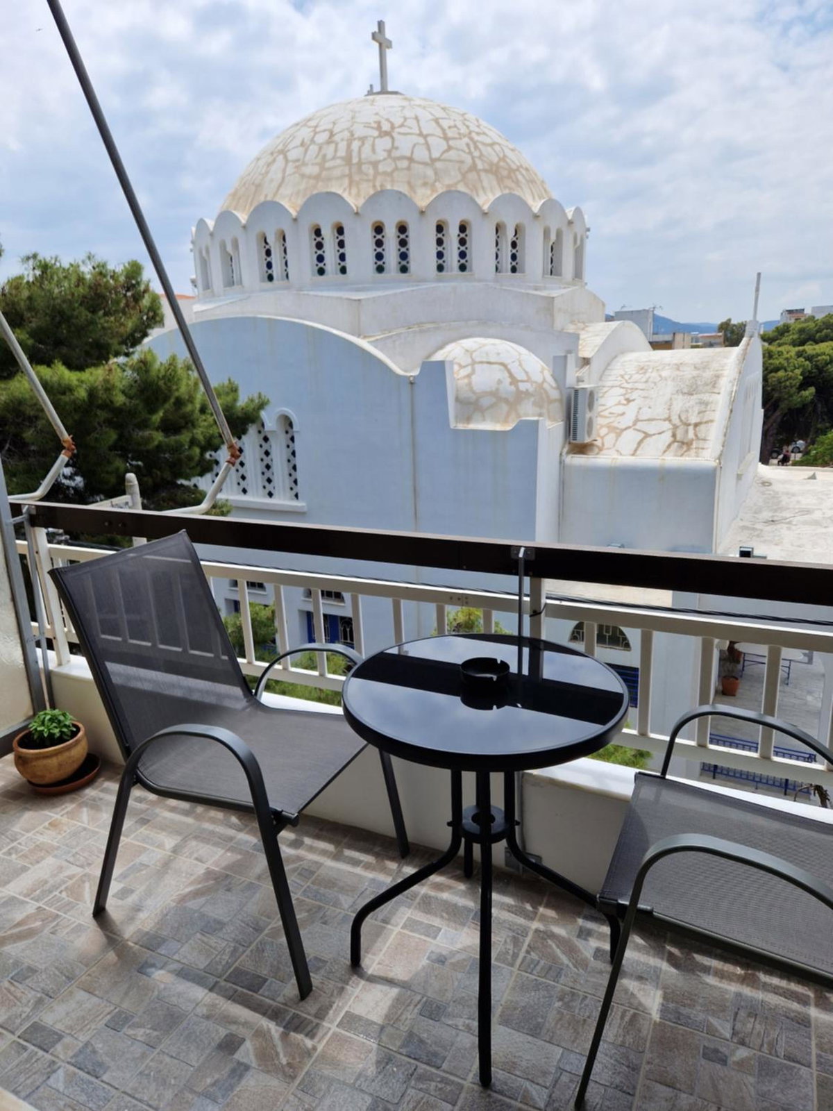 Above Apartments near the Airport, Greece