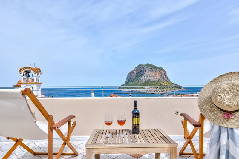 Monemvasia Modern Flat with Panoramic Sea View, Monemvasia, Greece