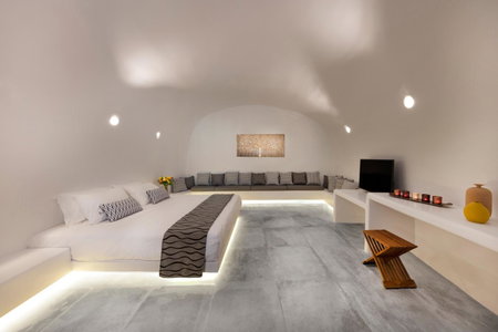 San Martino cave villas, Pirgos, Greece