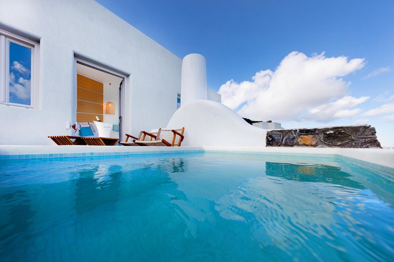 San Martino cave villas, Pirgos, Greece