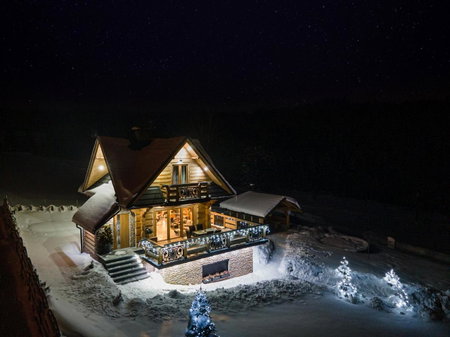 Domek DeLuxe Spa z sauną i jacuzzi- Nowy Targ blisko Zakopanego i Białki Tatrzańskiej, Nowy Targ, Poland