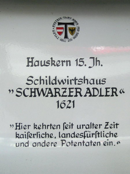 Zum schwarzen Adler, Tulln, Austria