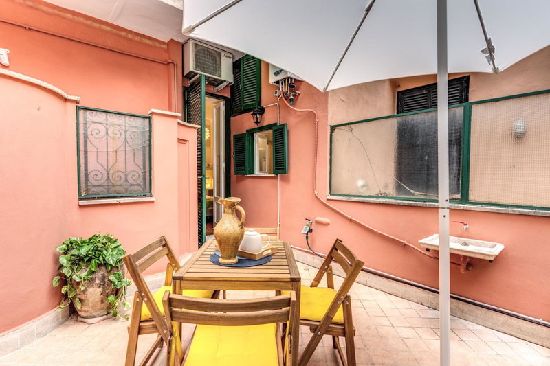 Elegant Apartment Behind the Colosseum, Rome, Italy